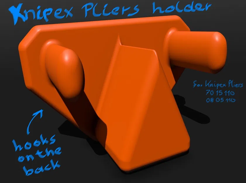 Kẹp Giữ Kìm Knipex 38.5mm Cho Skadis Ikea (Model Knipex 70 15 110 & 08 05 110) - Image 1