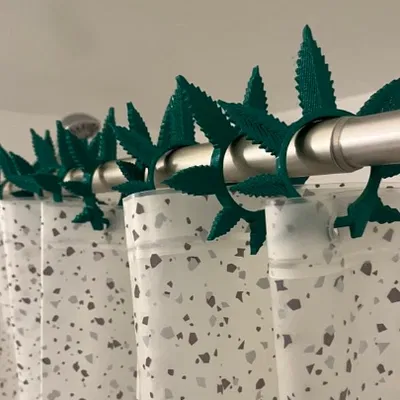 Nhẫn Treo Rèm Cửa Hình Lá