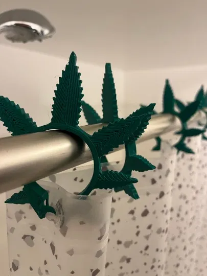 Nhẫn Treo Rèm Cửa Hình Lá - Image 3