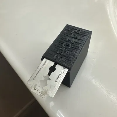 Hộp Đựng Lưỡi Dao Cạo Râu An Toàn Hai Lưỡi