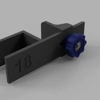 U-scribe jig - Dụng cụ hỗ trợ cắt blenda/maskownica cho tường cong