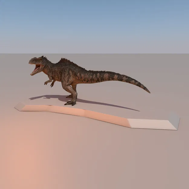 Mô hình Khủng Long Giganotosaurus - Image 2