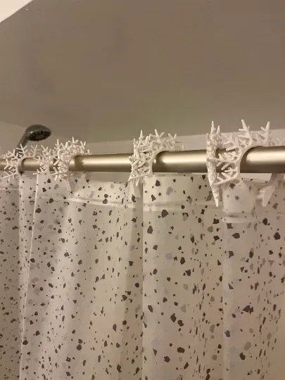 Khoen Rèm Cửa Hình Tuyết Rơi - Image 1