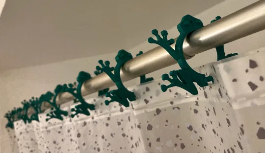 Nhẫn Móc Rèm Cửa Hình Ếch - Image 2