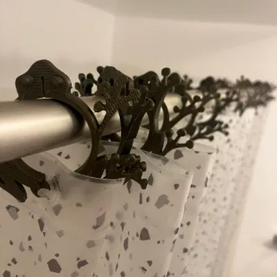 Nhẫn Móc Rèm Cửa Hình Ếch