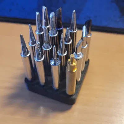 Kệ Đựng 16 Đầu Mỏ Hàn Gridfinity 900 m-t