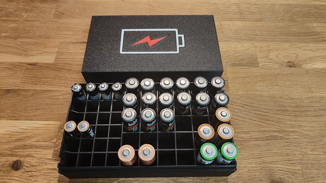 Hộp đựng pin AA và AAA - Image 4