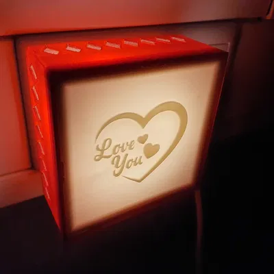 Đèn ngủ "Yêu Anh/Em"