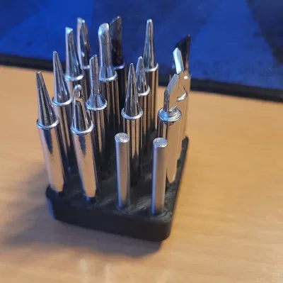 Kệ Đựng 16 Đầu Mỏ Hàn Gridfinity 900 m-t