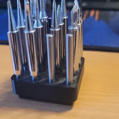 Kệ Đựng 16 Đầu Mỏ Hàn Gridfinity 900 m-t