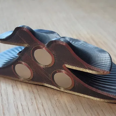 Kệ Nấm với Lỗ Nam Châm 12x3mm