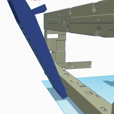 P1P: Đế giữ cuộn dây 3kg gài thẳng