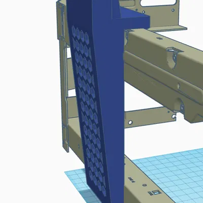 P1P: Đế giữ cuộn dây 3kg gài thẳng