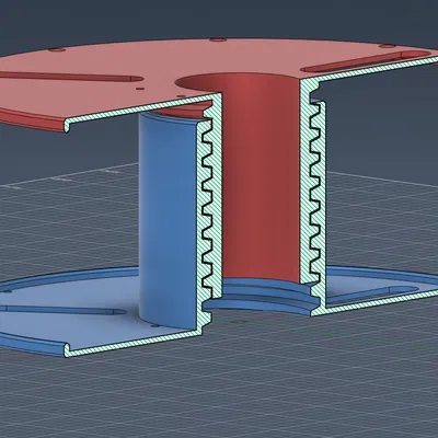 Spool Tái Sử Dụng Master - Thay Thế Spool Giấy Tiết Kiệm của Filamentive cho AMS/MMU/ERCF/Reprak