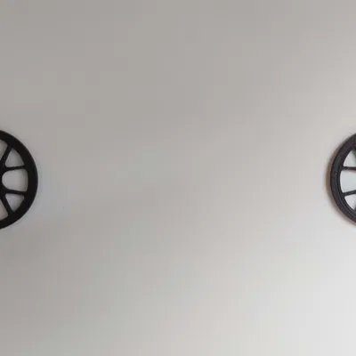 Bánh xe nam châm cho Tranh tường "Porsche GT3 RS 992 Silhouette"