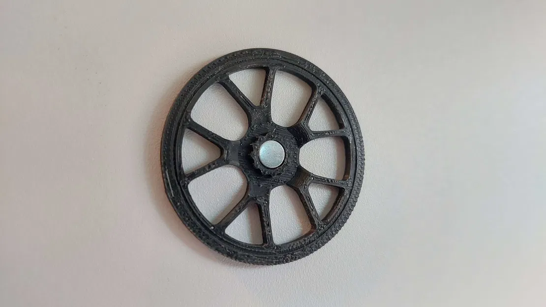 Bánh xe nam châm cho Tranh tường "Porsche GT3 RS 992 Silhouette" - Image 4