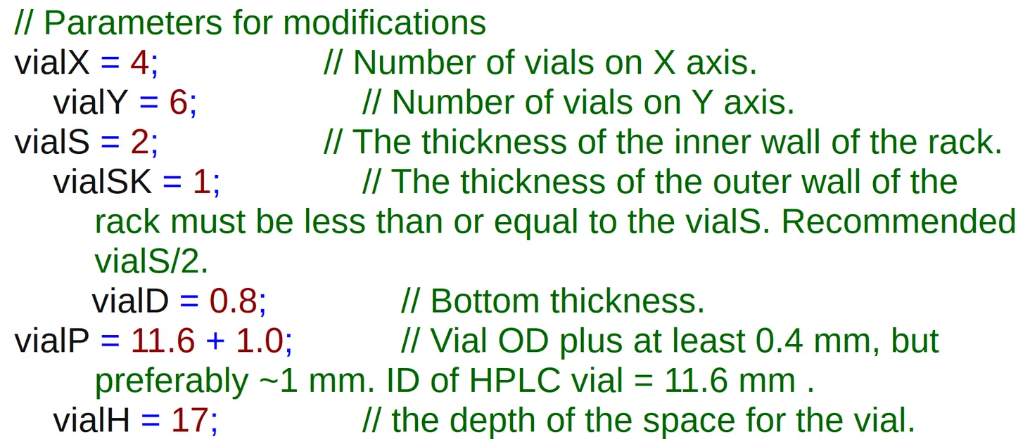 Rack đựng lọ - máy phát - lỗ vuông - Image 2
