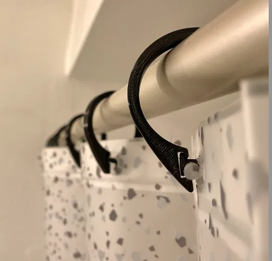 Khoen Treo Rèm Cửa - Trơn - Image 1