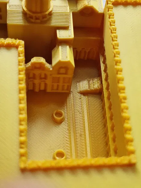 Mô hình Cung điện Doge (Palazzo Ducale) và Vương cung thánh đường San Marco có thể in được - Image 4