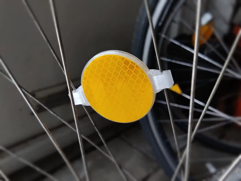 Chân đế bộ phản quang nan hoa xe đạp - Image 1