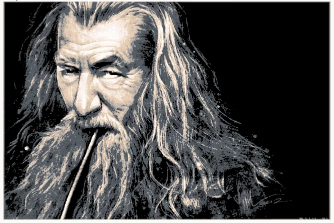 Mô hình Gandalf - Hueforge - Image 1