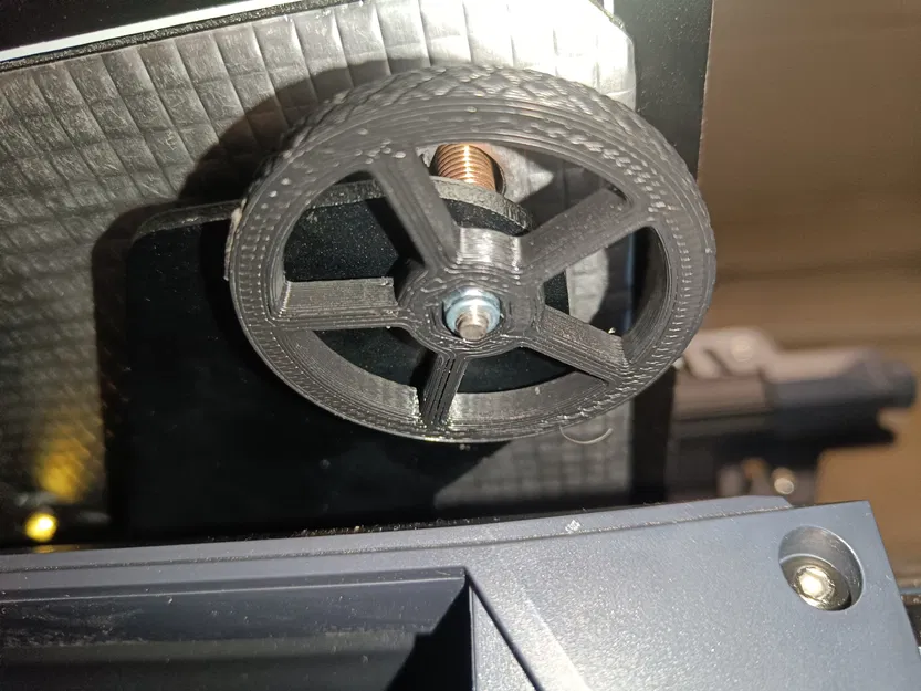 Bánh xe điều chỉnh và vòng đệm bàn nhiệt Ender 3 S1 Plus - Image 2