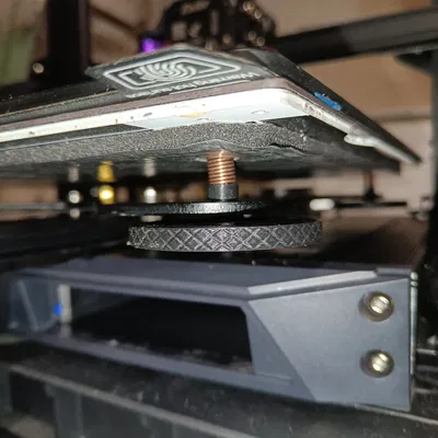 Bánh xe điều chỉnh và vòng đệm bàn nhiệt Ender 3 S1 Plus