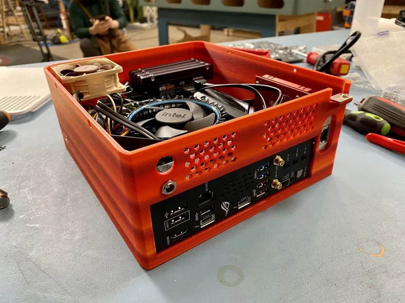 Vỏ Case PC/NAS Mini-ITX - Thiết Kế Mỏng Nhẹ - Image 4