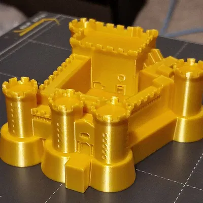 Mô Hình Castel Nuovo (Maschio Angioino) Dễ In Ở Naples