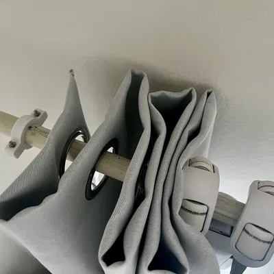 Chặn thanh treo rèm IKEA RACKA