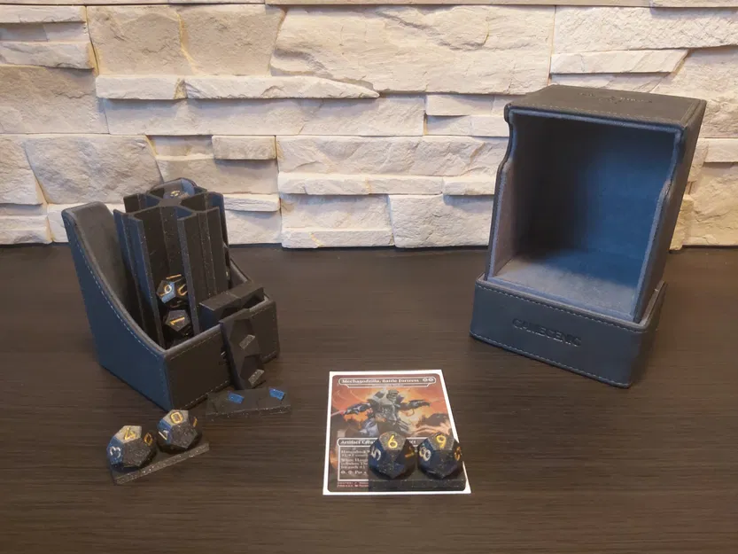 Tháp Xúc Xắc D12 Kèm Xúc Xắc và Khay (MTG) - Image 1