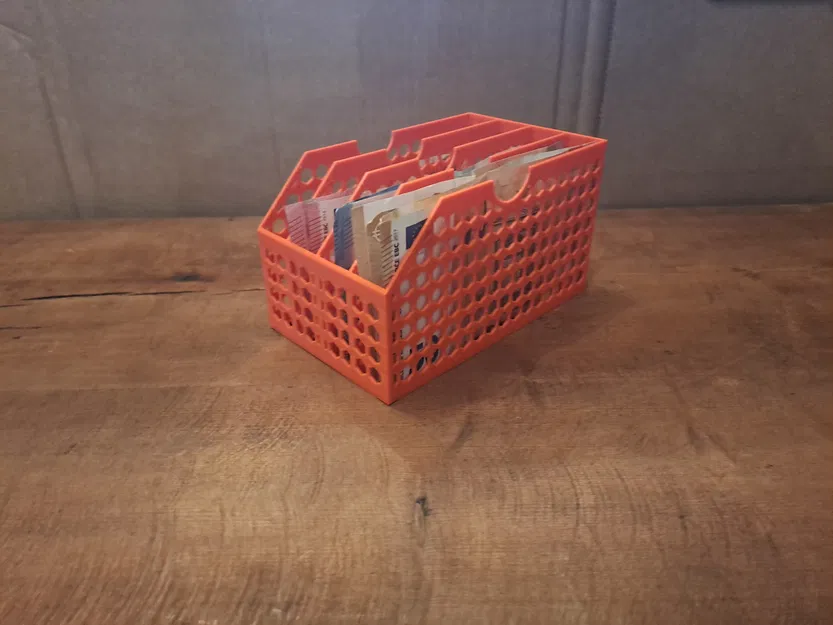 hộp đựng tiền giấy hình lục giác - Image 2