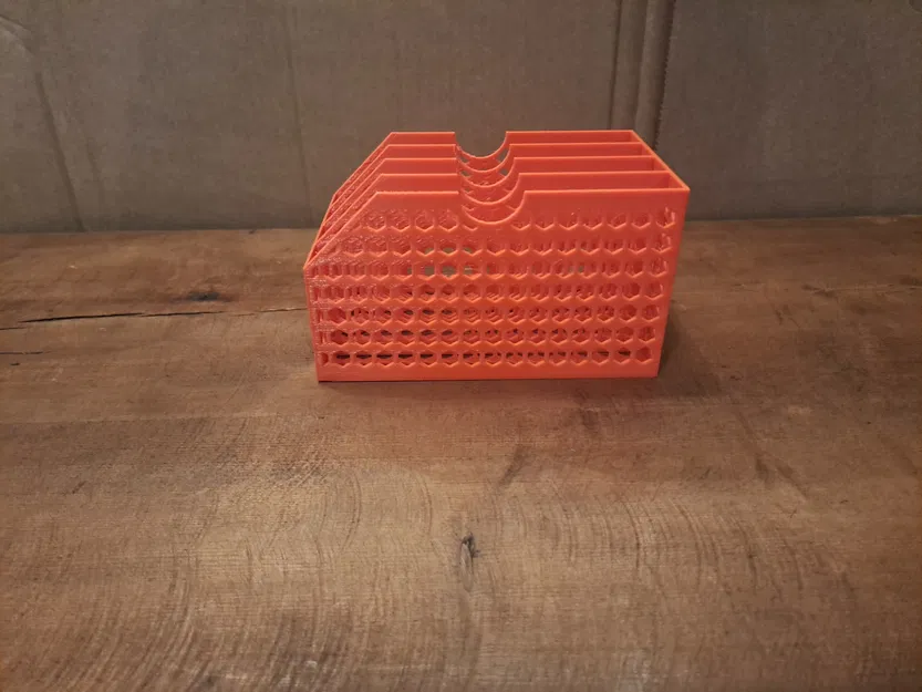 hộp đựng tiền giấy hình lục giác - Image 4