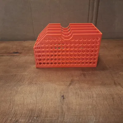 hộp đựng tiền giấy hình lục giác