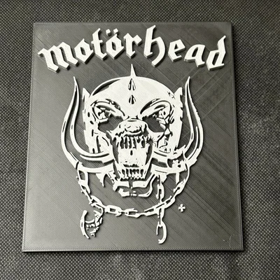 Biển hiệu ban nhạc MotorHead thập niên 80