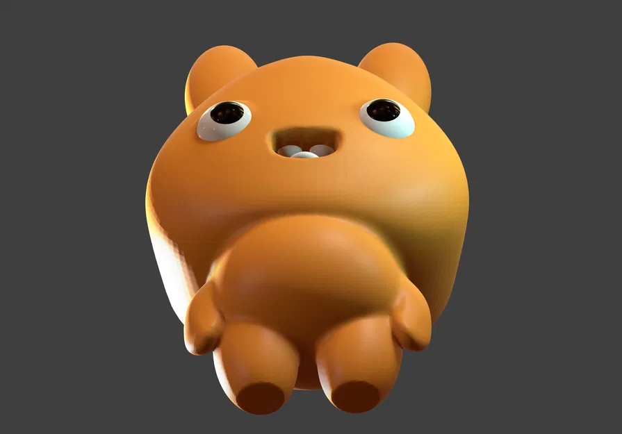 Gấu bông teddy xinh xắn để bàn - Image 1