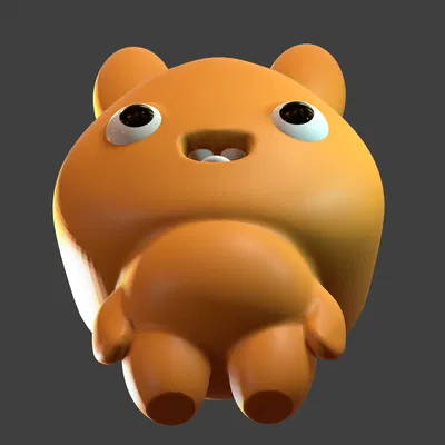 Gấu bông teddy xinh xắn để bàn