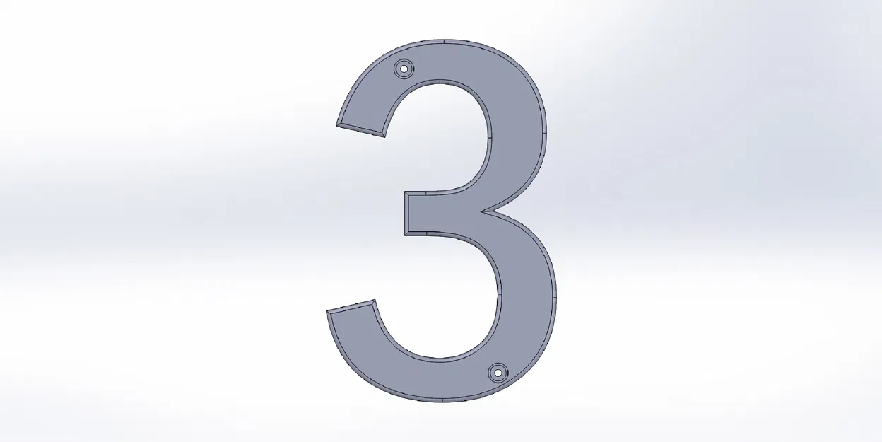 Biển Số Nhà Franklin Gothic - Image 4