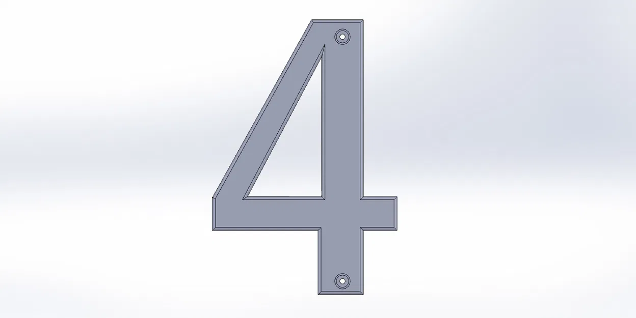 Biển Số Nhà Franklin Gothic - Image 5