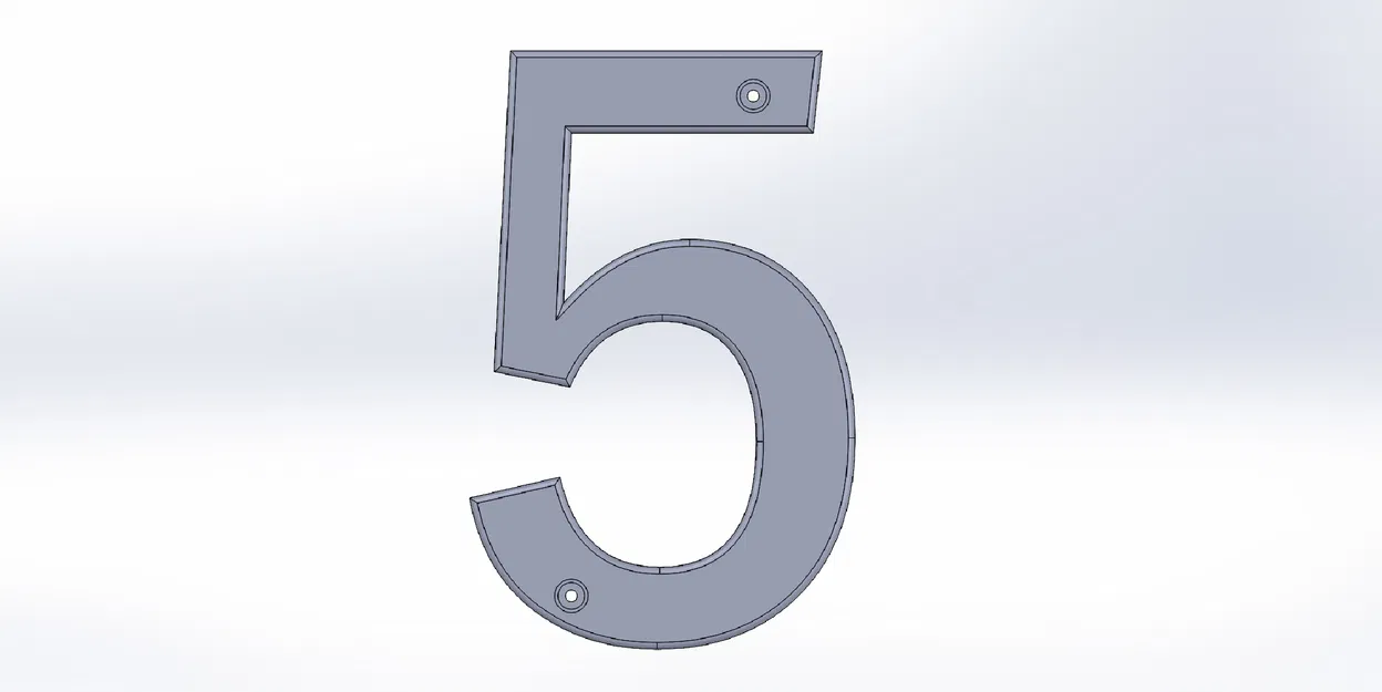 Biển Số Nhà Franklin Gothic - Image 6