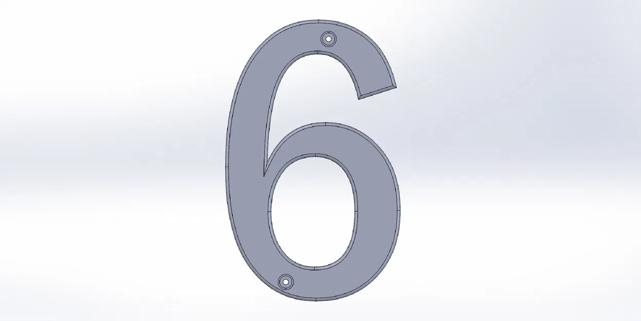 Biển Số Nhà Franklin Gothic - Image 7