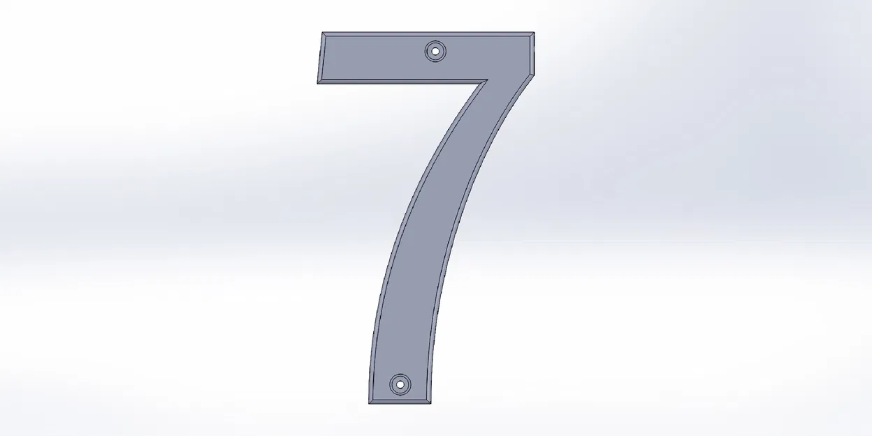 Biển Số Nhà Franklin Gothic - Image 8