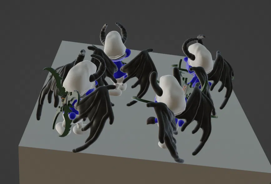 Tượng Xì Trum Illidan - Image 3