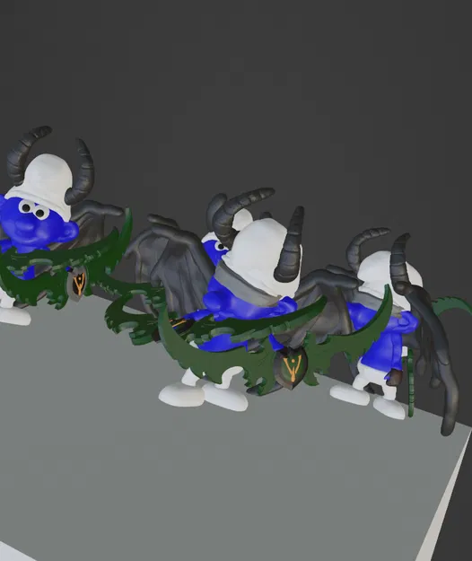 Tượng Xì Trum Illidan - Image 4