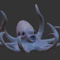 Mô Hình Bạch Tuộc 3D - Thumbnail 2