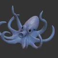 Mô Hình Bạch Tuộc 3D - Thumbnail 4