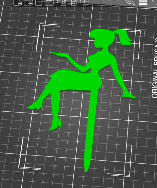 Phụ kiện cắm bánh kem "miss" - Zápich na dort - Slečna - Image 2