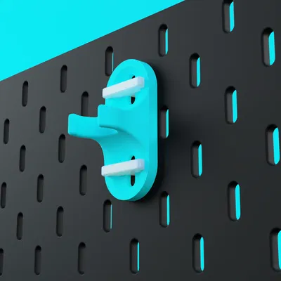 Giá Đỡ Hộp Flux Cho Ikea Skadis