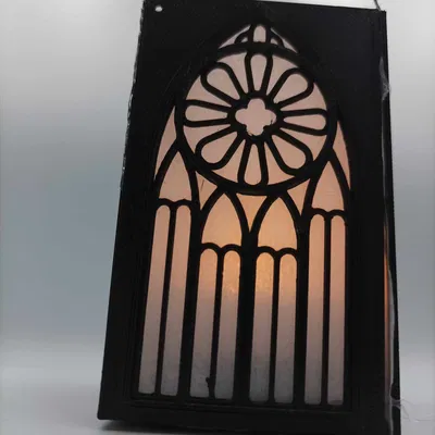 Đèn Gothic Nhỏ Xinh - Dễ In