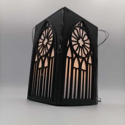 Đèn Gothic Nhỏ Xinh - Dễ In